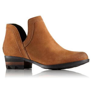 sorel lolla cut out bootie size 6.5UK I 8.5 US  - camel brown/black